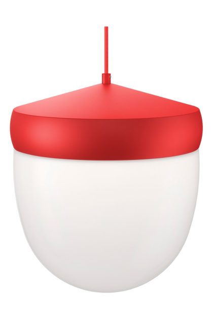 Noon pan pendel frostad 30 cm röd-röd
