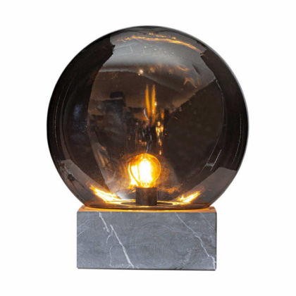 By rydéns glori bordslampa Ø30 cm rökgrå