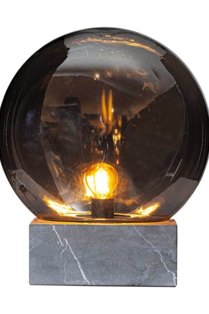 By rydéns glori bordslampa Ø30 cm rökgrå