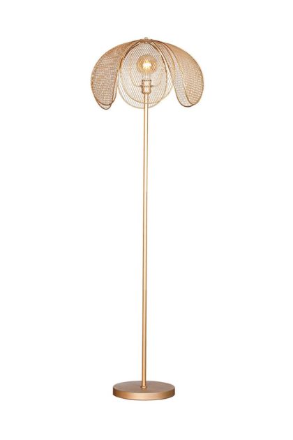 By rydéns daisy golvlampa 150 cm matt guld