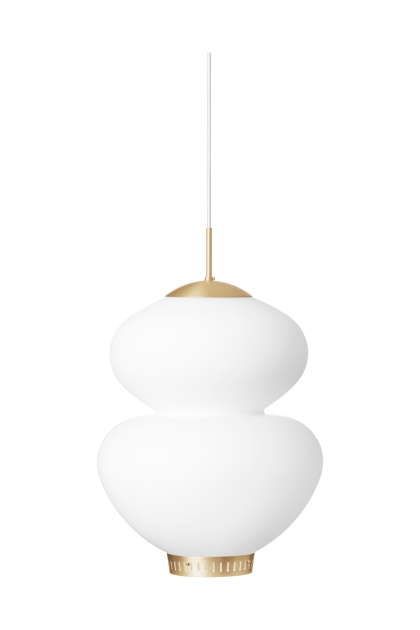 Lyfa peanut 400 pendel opal glass