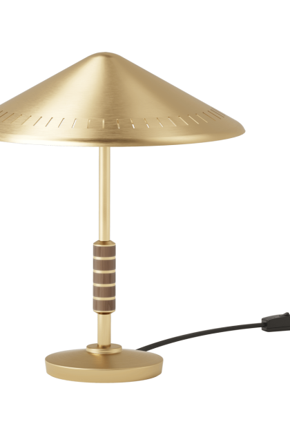 Lyfa governor 250 bordslampa brass-walnut