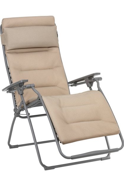 Lafuma futura becomfort solstol dark grey-moka