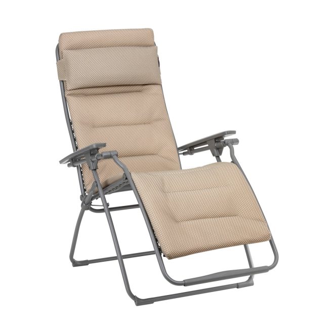 Lafuma futura becomfort solstol dark grey-moka