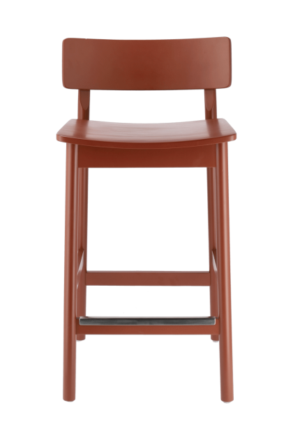 Scandi living horizon barstol 87 cm red