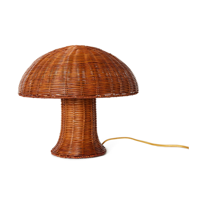 Hkliving rattan bordslampa natural