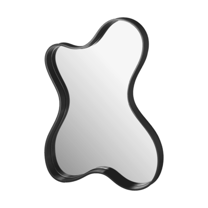 Ekbacken studios pebble spegel small 56x76 cm black