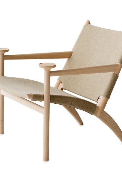Gärsnäs hedwig fåtölj bok-white-tyg canvas