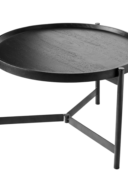 Muubs nevada soffbord Ø70 cm svart