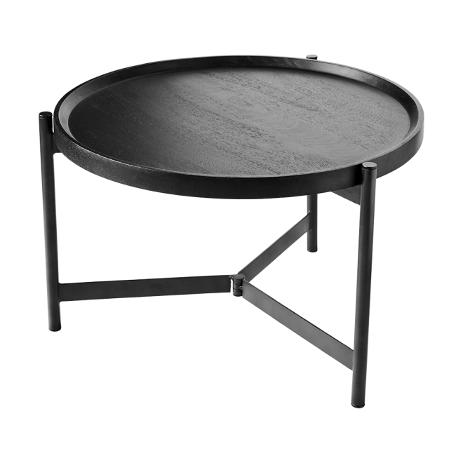 Muubs nevada soffbord Ø70 cm svart