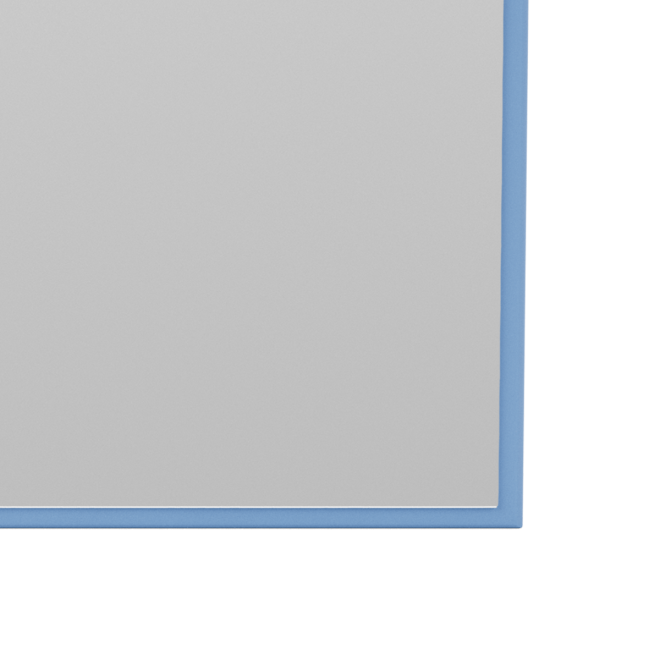 Montana colour frame spegel 46,8x46,8 cm azure