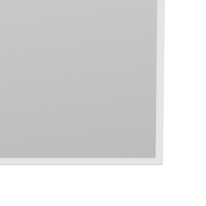 Montana montana rectangular spegel 69,6x105 cm newwhite