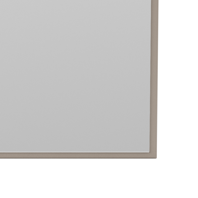 Montana montana rectangular spegel 69,6x105 cm truffle