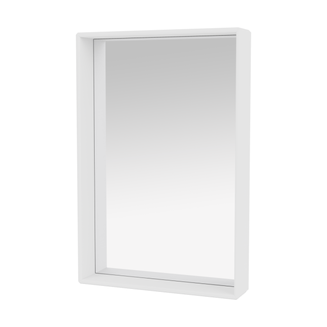 Montana shelfie colour frame spegel 46,8x69,6 cm newwhite