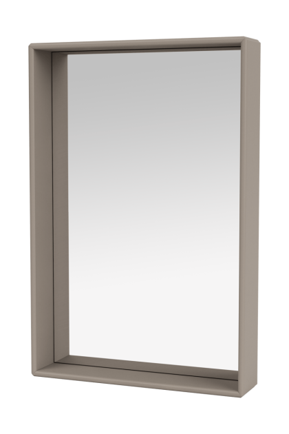 Montana shelfie colour frame spegel 46,8x69,6 cm truffle