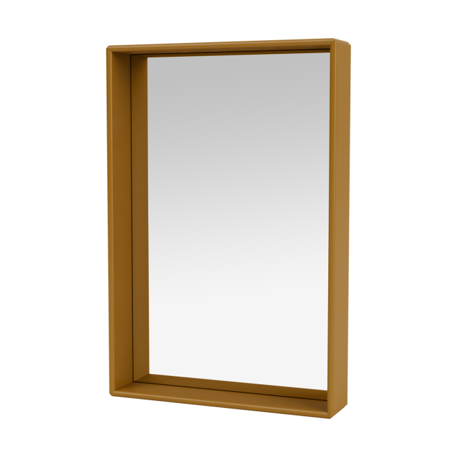 Montana shelfie colour frame spegel 46,8x69,6 cm amber