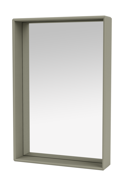 Montana shelfie colour frame spegel 46,8x69,6 cm fennel