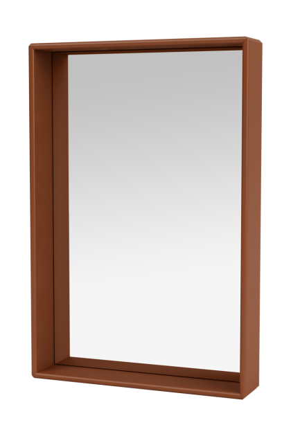 Montana shelfie colour frame spegel 46,8x69,6 cm hazelnut