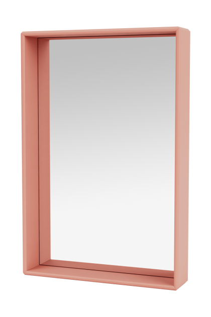Montana shelfie colour frame spegel 46,8x69,6 cm rhubarb
