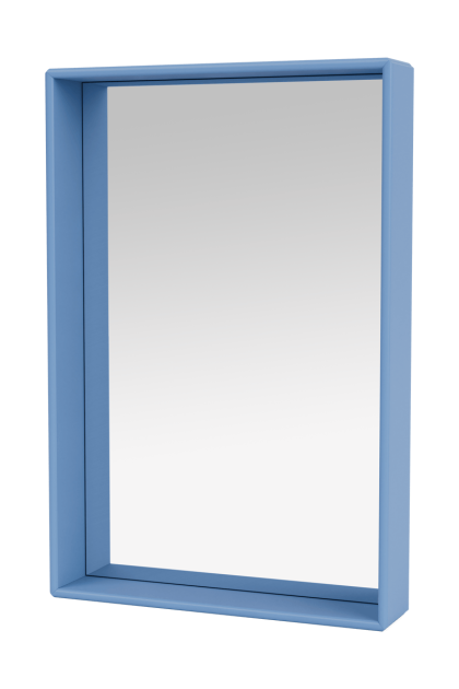 Montana shelfie colour frame spegel 46,8x69,6 cm azure