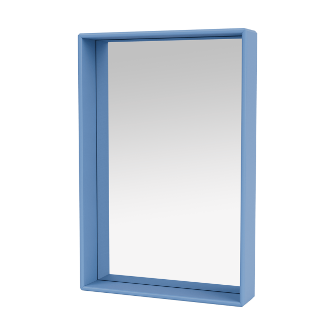 Montana shelfie colour frame spegel 46,8x69,6 cm azure