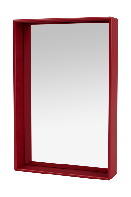 Montana shelfie colour frame spegel 46,8x69,6 cm beetroot