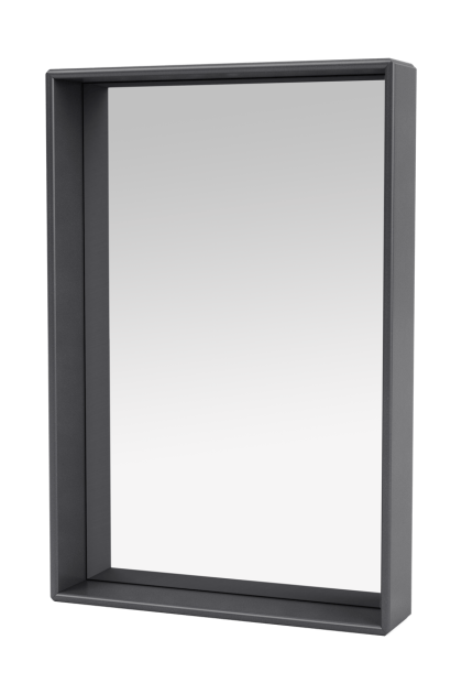 Montana shelfie colour frame spegel 46,8x69,6 cm coal