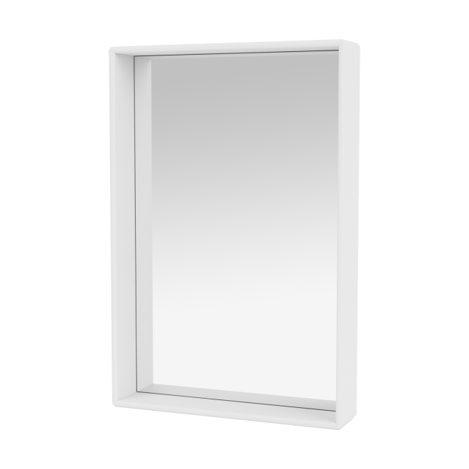 Montana shelfie colour frame spegel 46,8x69,6 cm snow