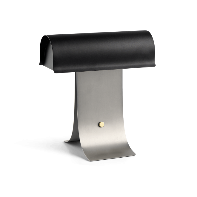 Northern archive bordslampa 25 cm black steel