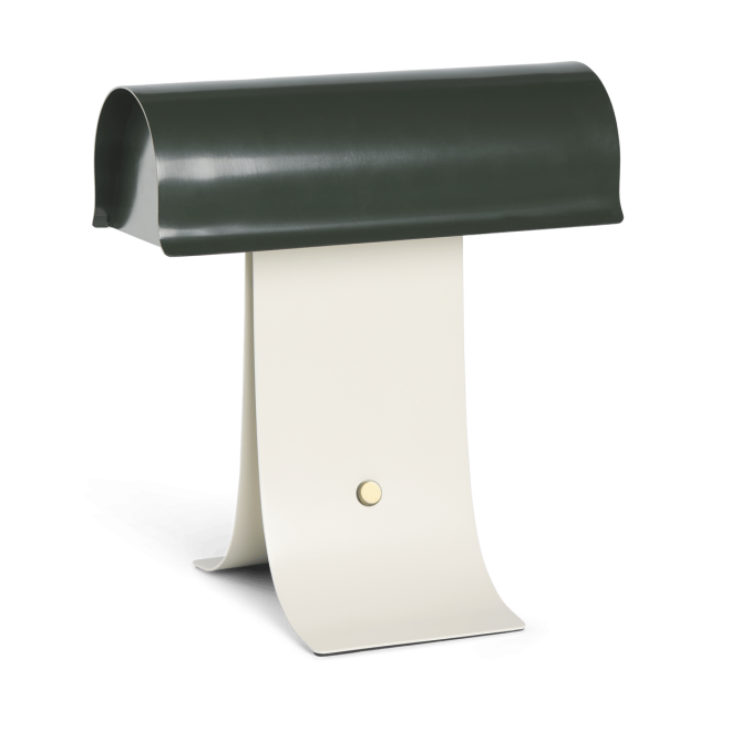 Northern archive bordslampa 25 cm dark green light grey