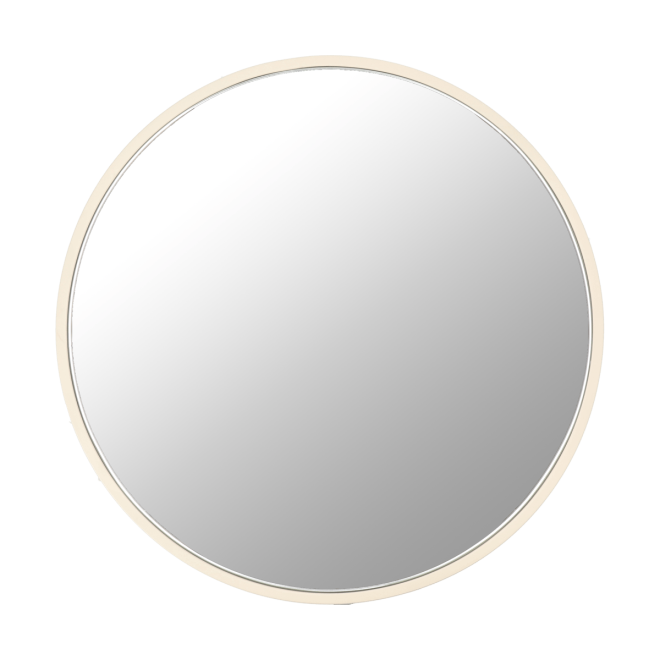 Scandi living sphere spegel Ø60 cm beige