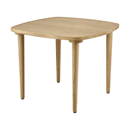 1898 nyhem soffbord 59x59x47 cm naturlackad ek