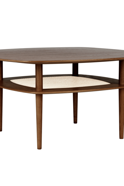 Umage together smooth square soffbord 100x100 cm dark oak