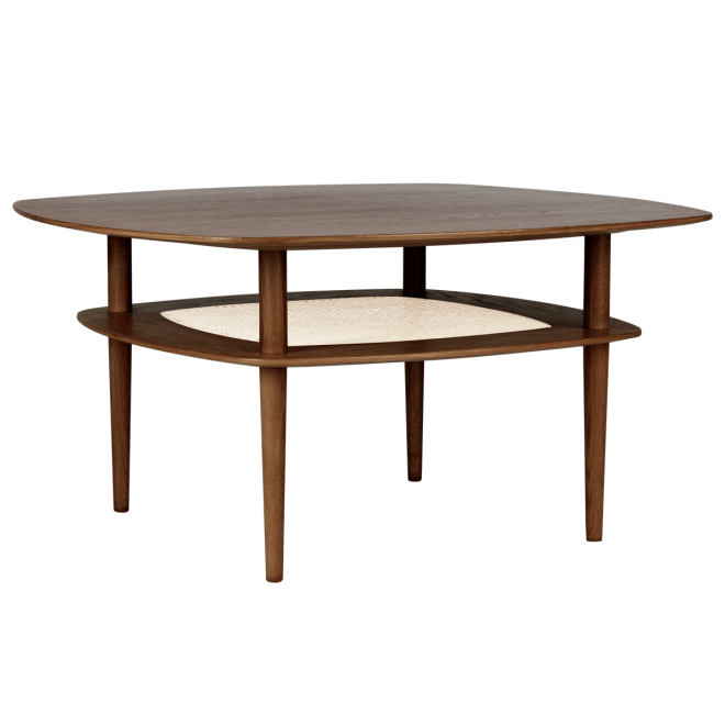 Umage together smooth square soffbord 100x100 cm dark oak