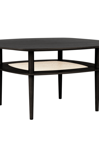 Umage together smooth square soffbord 100x100 cm black oak