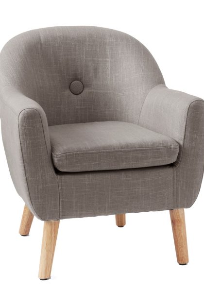 Kids concept kids base fåtölj grå