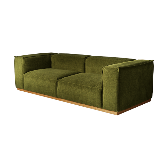 1898 bergsdal 3-sits soffa luisa green
