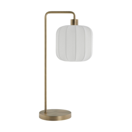 Lene bjerre sashie bordslampa h58 cm white-light gold