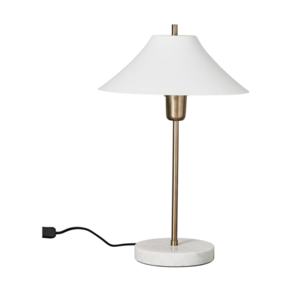 Lene bjerre sofia bordslampa 52 cm white-light gold