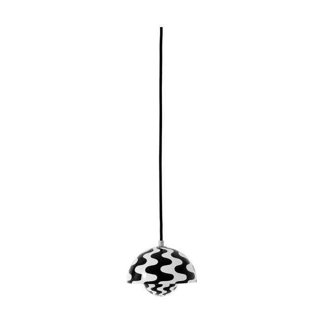 &tradition flowerpot vp10 pendel black-white