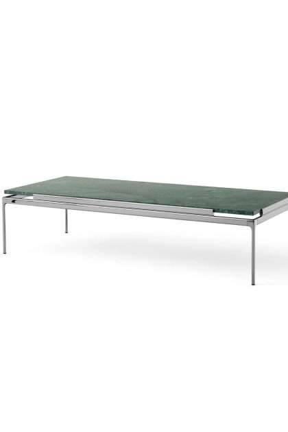 &tradition sett ln12 soffbord verde guatemala-dark chrome