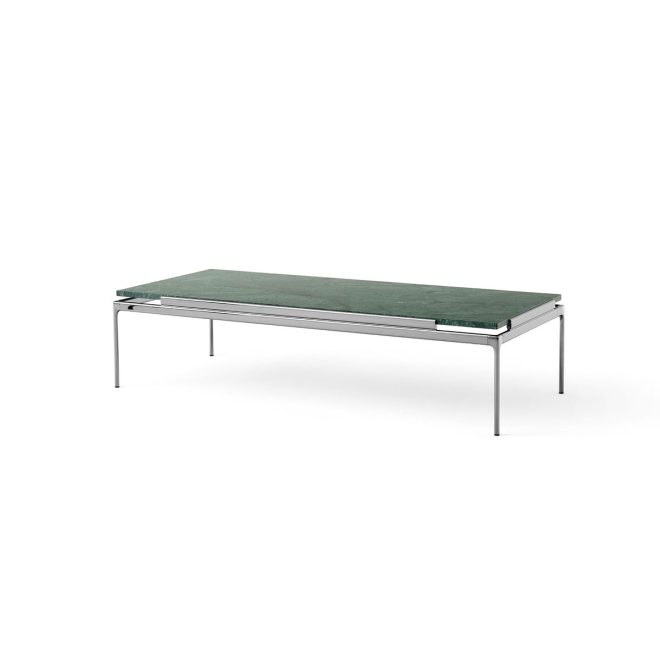 &tradition sett ln12 soffbord verde guatemala-dark chrome