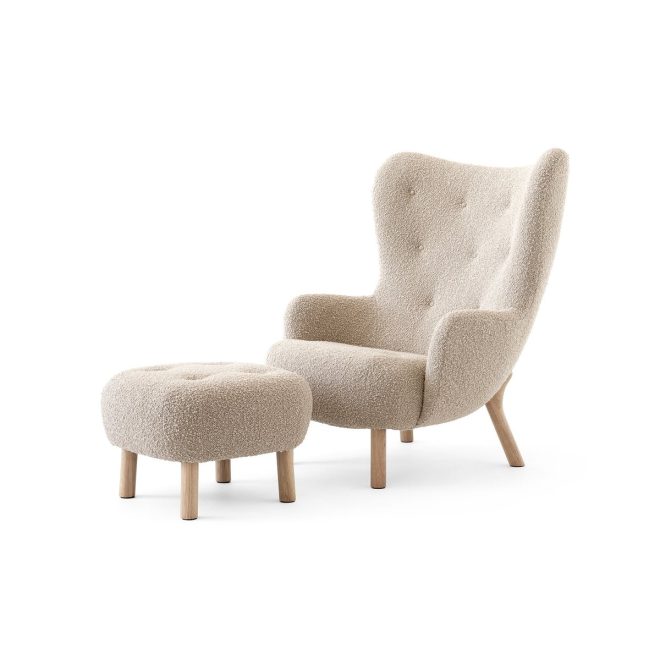 &tradition petra vb3 high fåtölj inkl. pouf atd1 oljad ek-karakorum 003