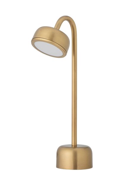 Bloomingville niko portabel bordslampa 35 cm brass