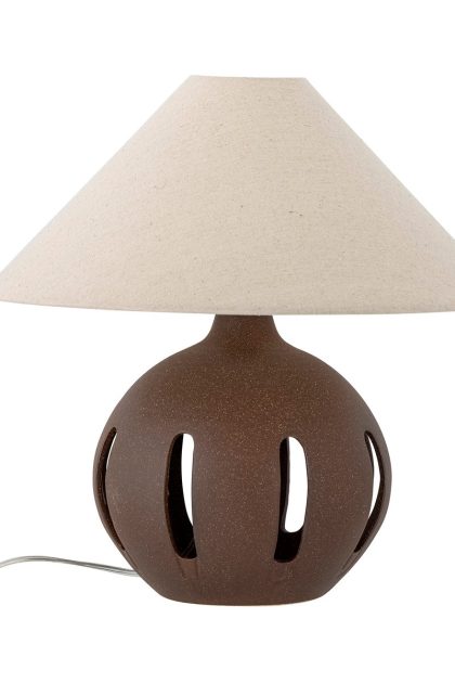 Bloomingville liana bordslampa Ø40,5x40,5 cm brown