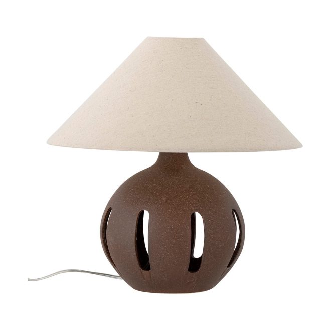 Bloomingville liana bordslampa Ø40,5x40,5 cm brown
