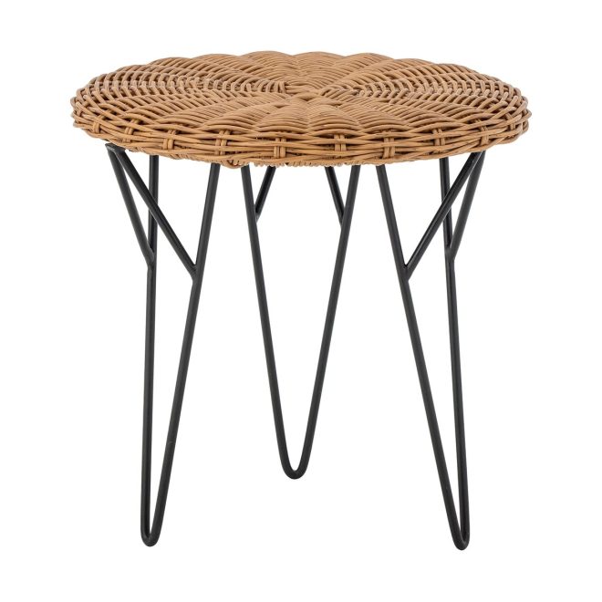 Bloomingville roccas soffbord Ø46x46 cm brown