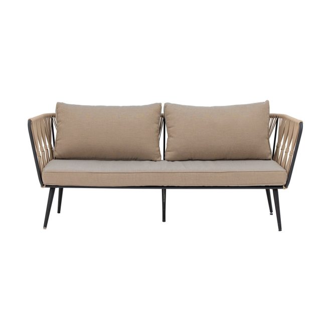 Bloomingville pavone soffa 2,5-sits brown