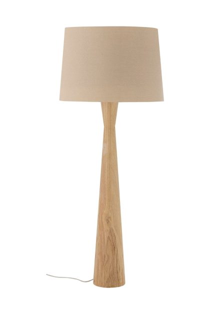 Bloomingville leonor golvlampa Ø45x130 cm rubberwood