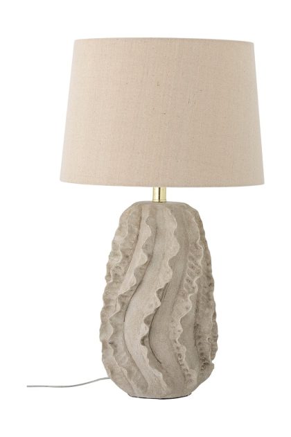 Bloomingville natika bordslampa Ø38x64 cm nature